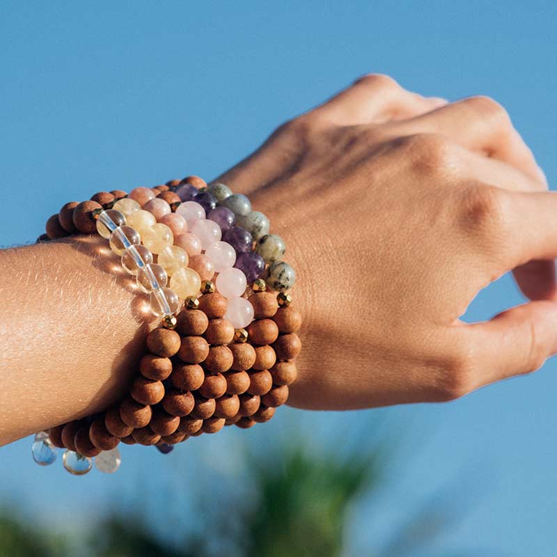 Yoga Jewelry Mala Beads Gemstones Bohemian Treasure
